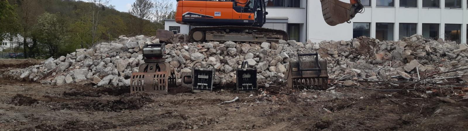 Abbrucharbeiten